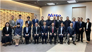 中国塑协代表团到访日东电工株式会社
