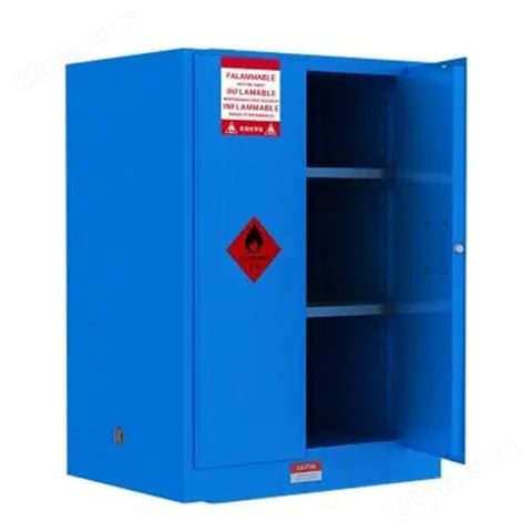 弱腐蚀性液体储存柜 钢制蓝色安全柜